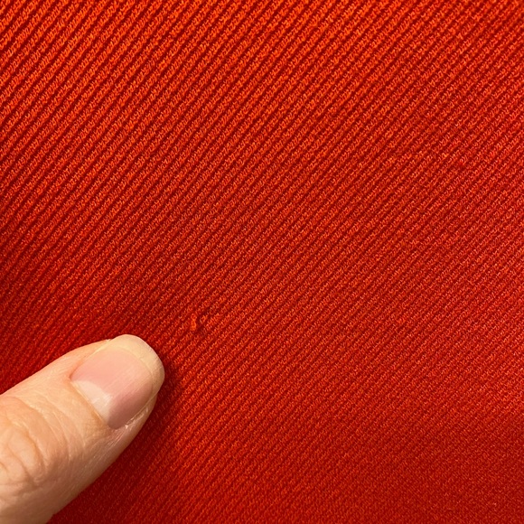 Maeve Red dress flutter sleeve - Picture 4 of 5